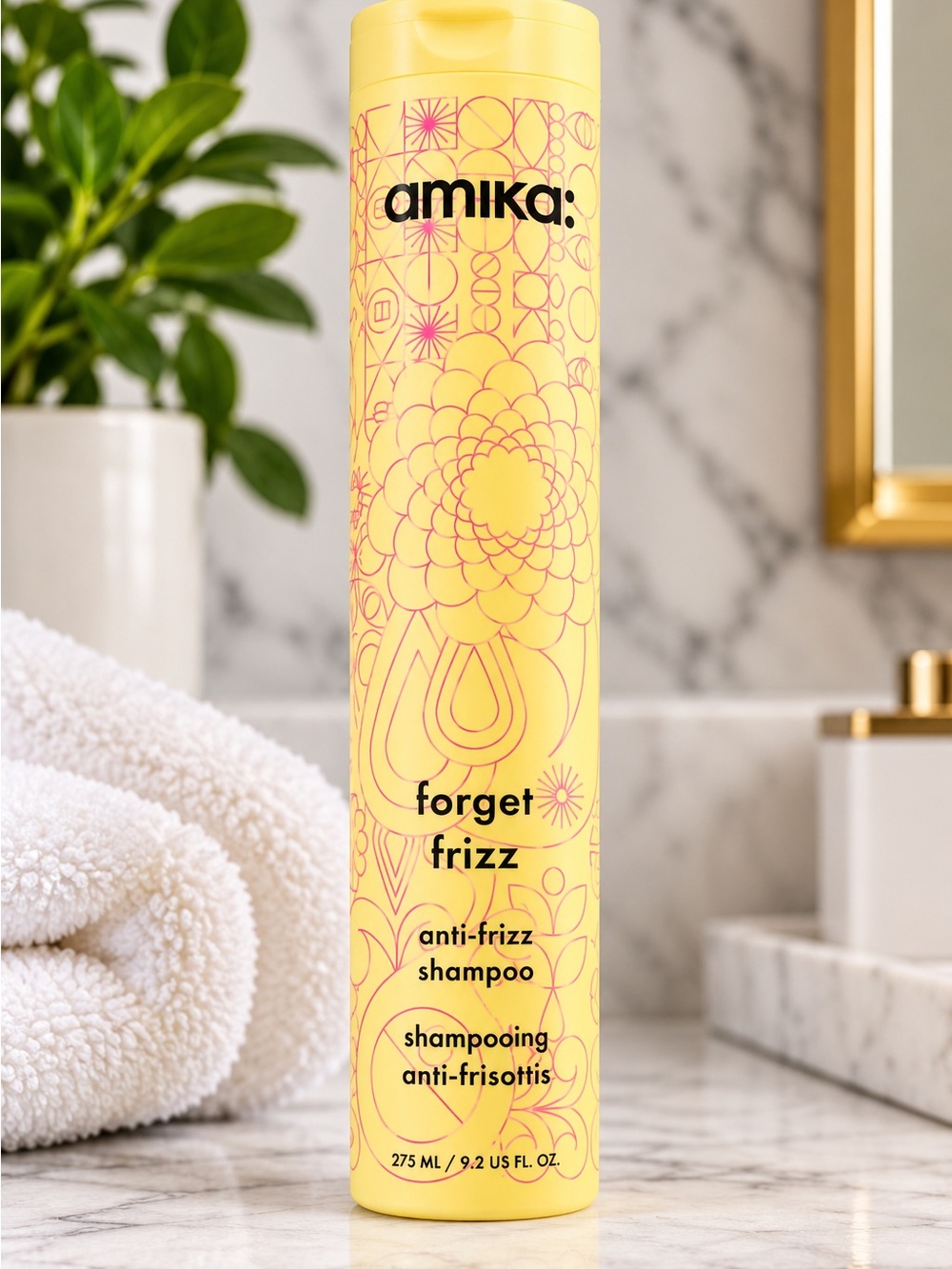 amika Forget Frizz Anti-Frizz Shampoo